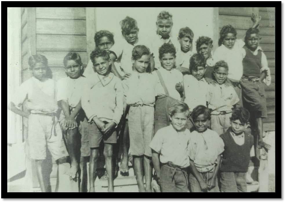 Moore River Native Settlement middle school boys 1939