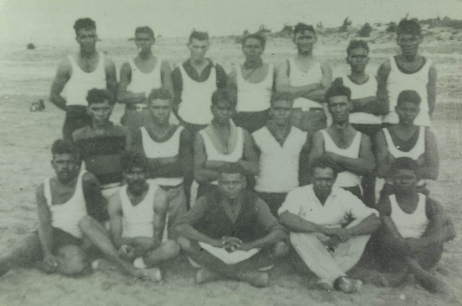 Moore River Native Settlement MRNS Football team 1937