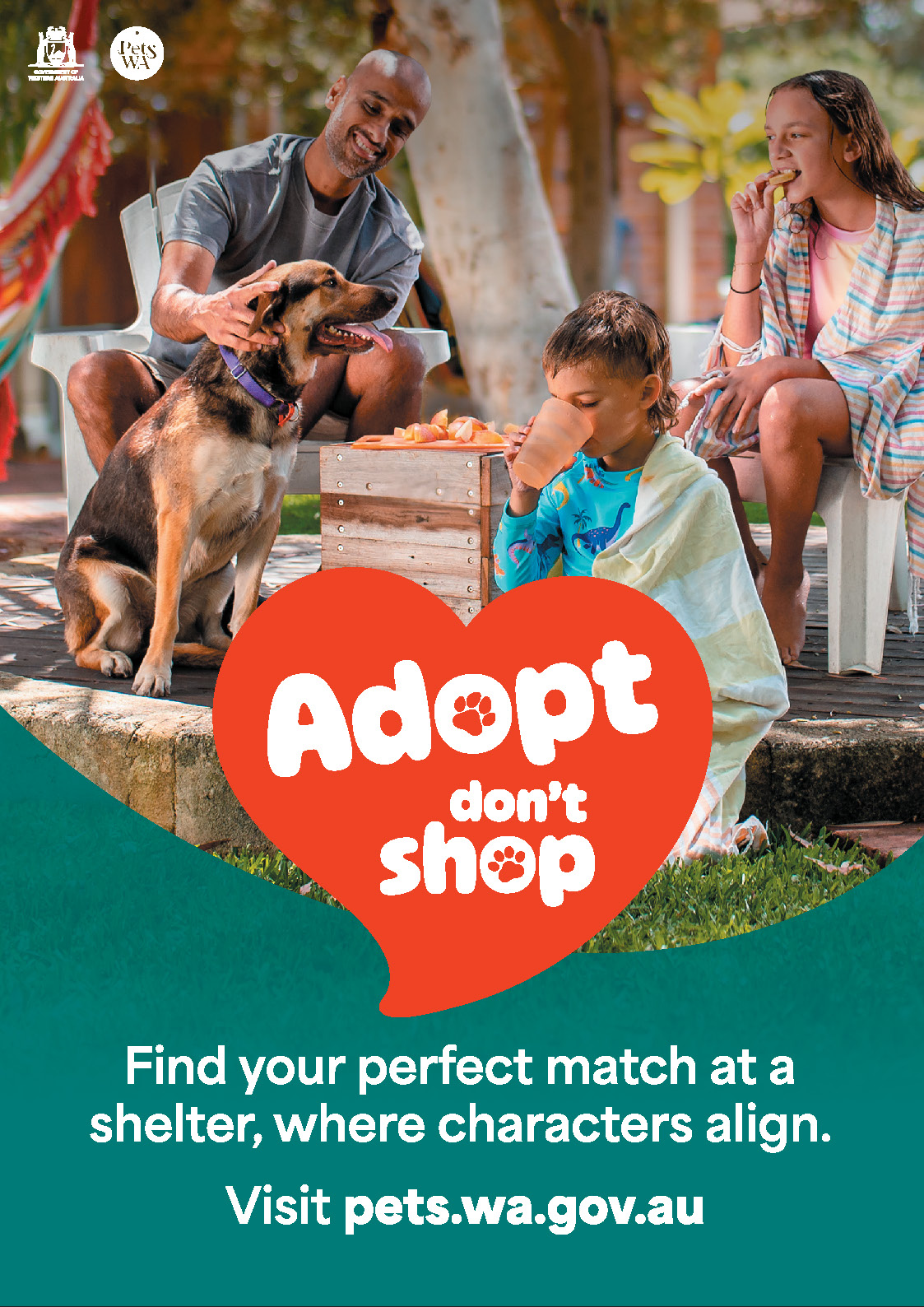 Adopt, Don't Shop poster