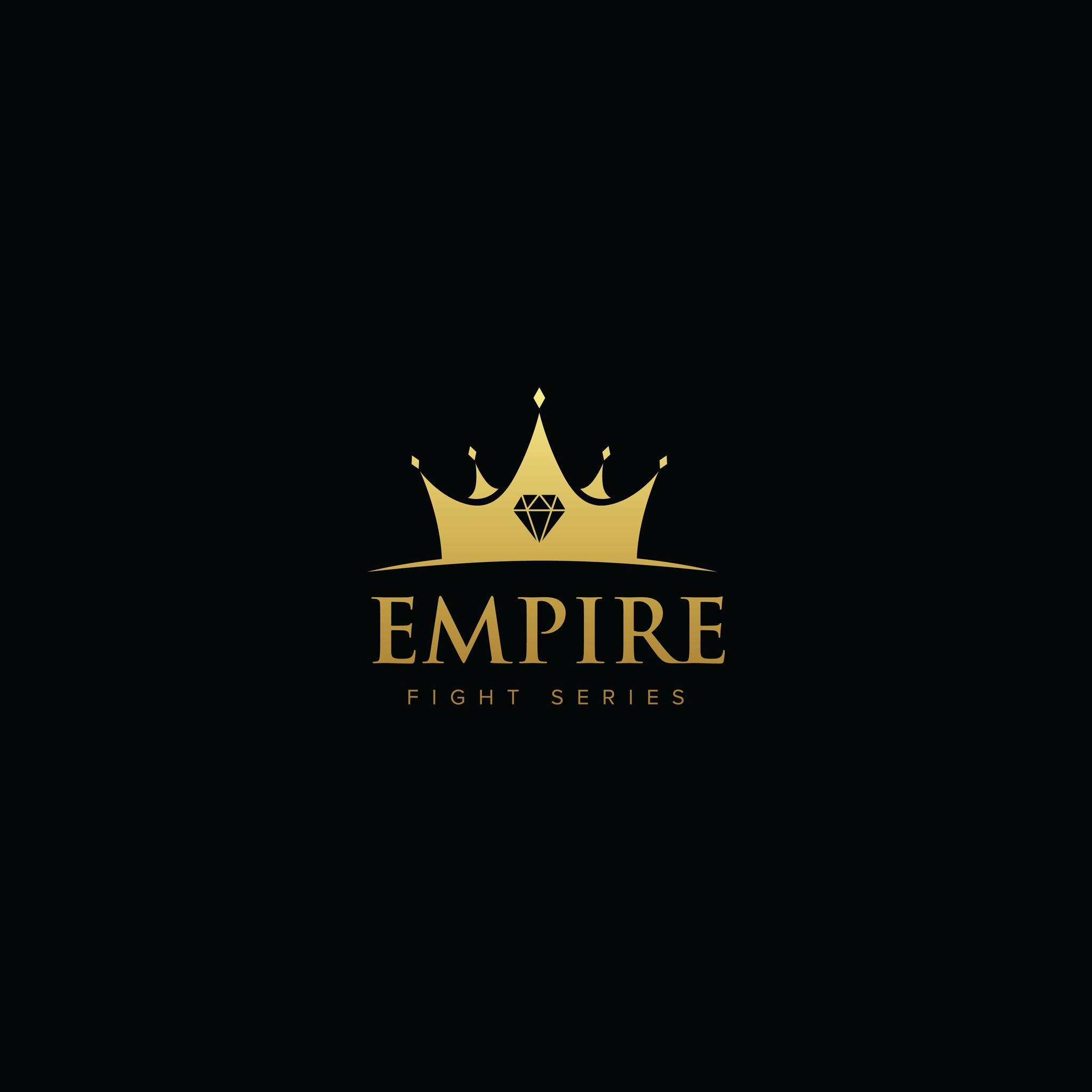 An illustration of a crown, with text, Empire Fight Series