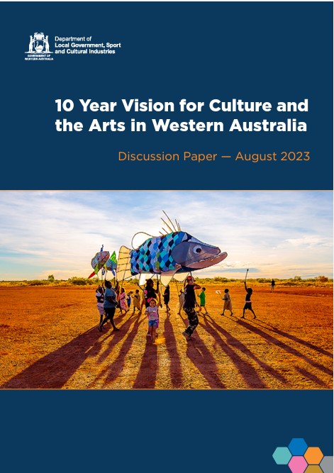 10 Year Vision for Culture and the Arts in Western Australia cover