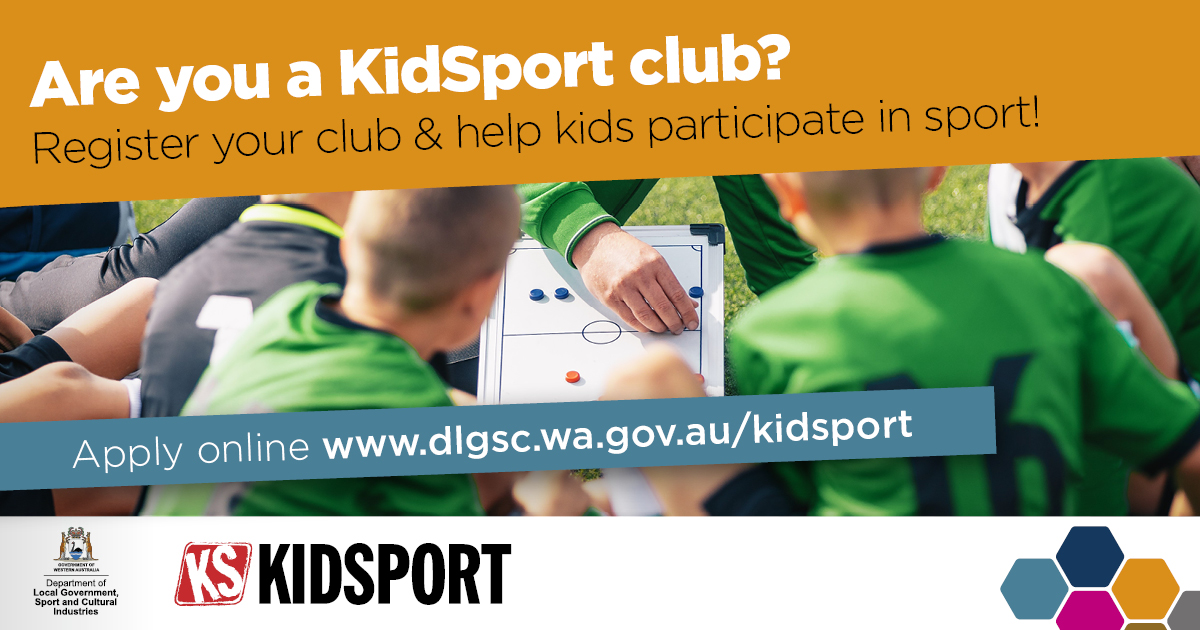 KidSport website images Apply to be a KidSport club today