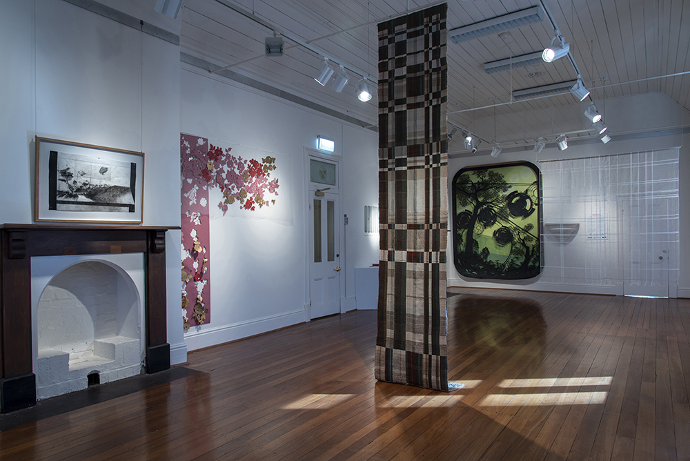'Oblivion' by Elisa Markes-Young, Katharina Meister and Ruth Halbert at Bunbury Regional Art Gallery; Bunbury; August 2021. Photo by Christopher Young.