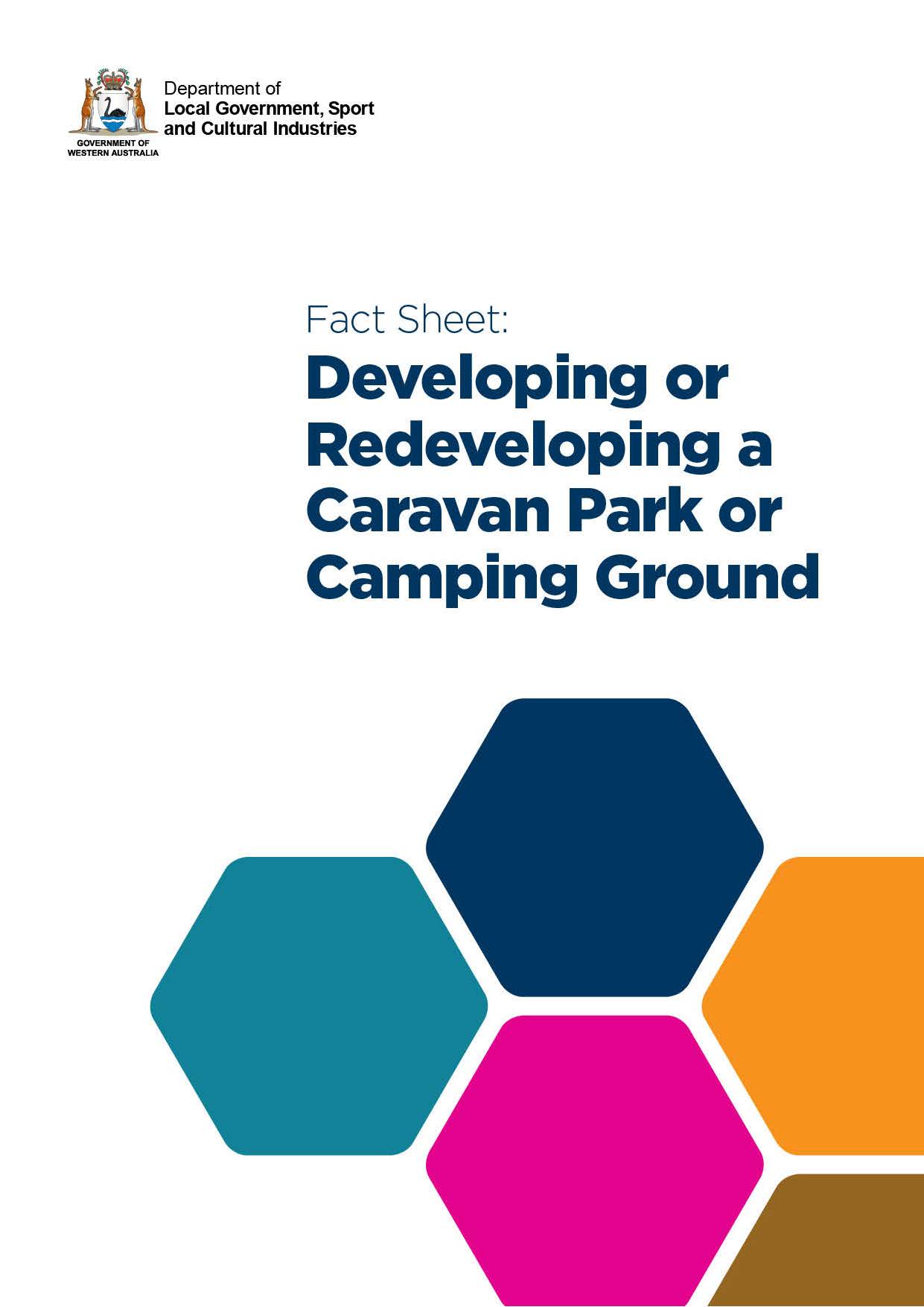 Developing or Redeveloping a Caravan Park or Camping Ground cover