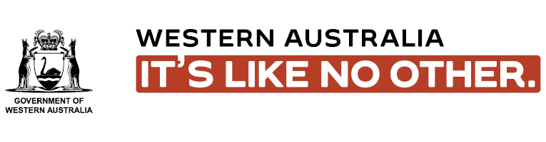 Western Australia is like no other colour logo version