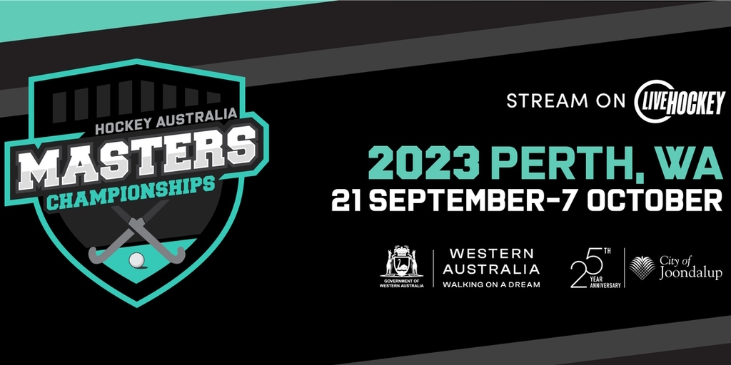 Hockey Australia Masters Championships promotional banner