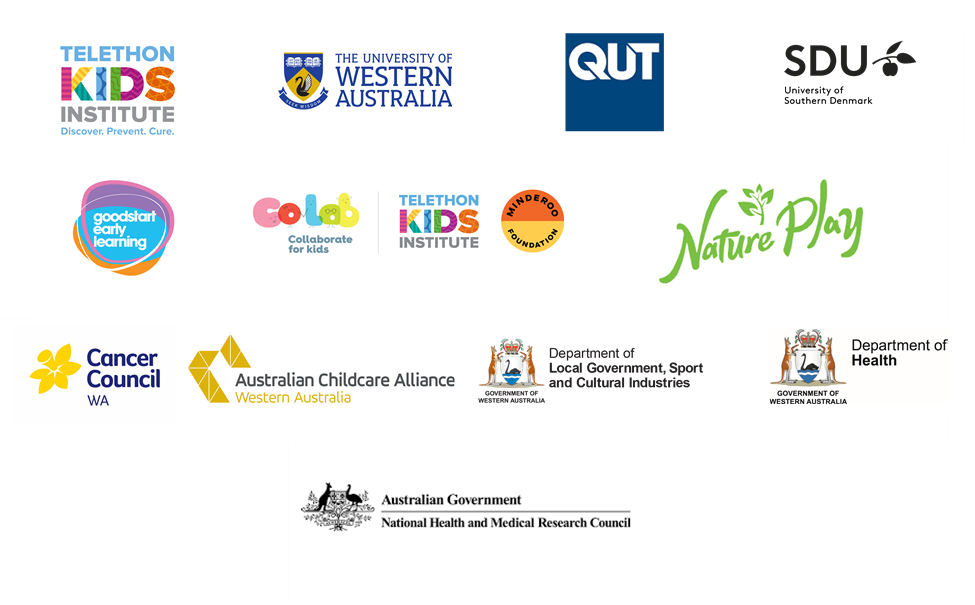 Logos of Play Active Program partners