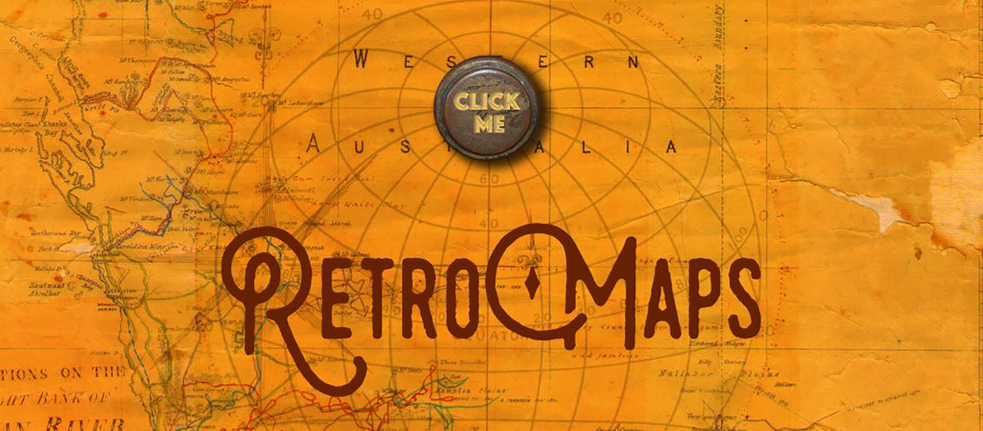 State Records Office of Western Australia Retro Maps website Homepage image