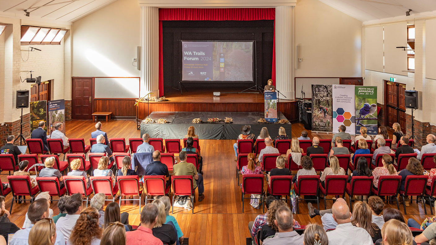 2024 Trails Forum at the Armadale District Hall
