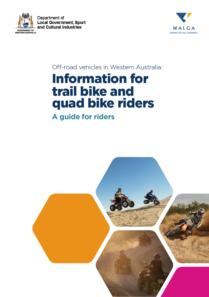 Off-road Vehicles in Western Australia a guide for riders