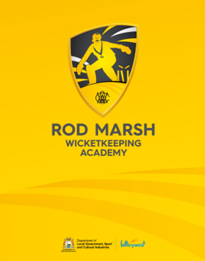 Rod Marsh Wicketkeeping Academy graphic