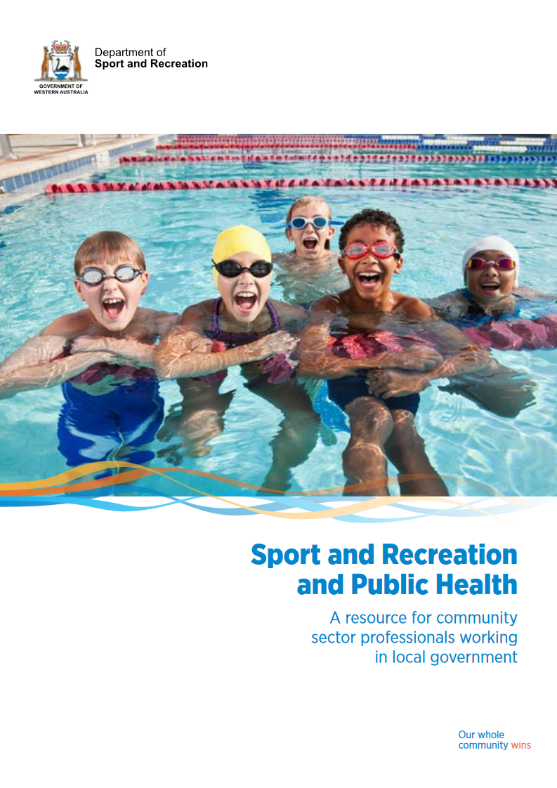 Sport and Recreation and Public Health cover
