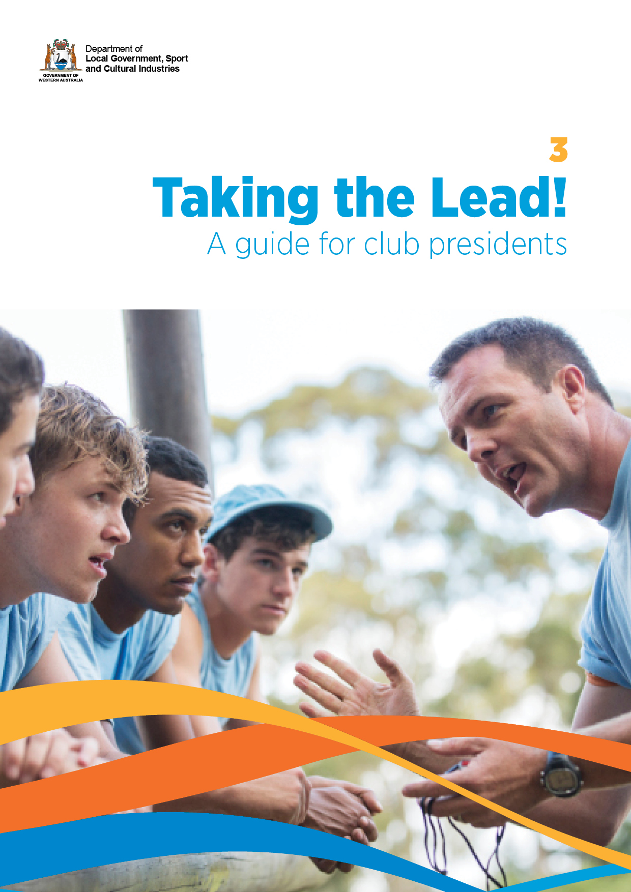 Taking the lead!  A guide for club presidents cover
